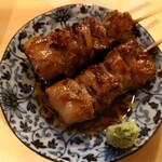 寅屋 - ハラミ〈わさび醤油〉（二本）　360円