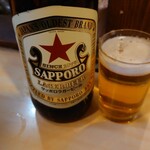 寅屋 - 赤星(大瓶)　660円