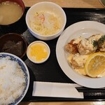 信樂食堂 - チキン南蛮定食（ご飯大盛）