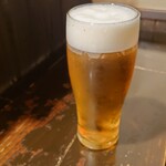 おでん専門 お多幸 - エビス生中　480円