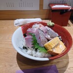 海鮮丼 福貫 - 6種の日替わり目利き丼