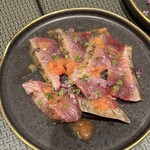 Mr.Porcino - スマガツオのカルパッチョ