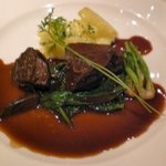 レストラン ロワール フレンチ - メイン「和牛ほほ肉の赤ワイン煮込み」