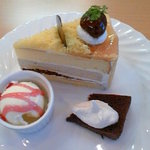 ケーキハウス フランセ ヤノ - スイーツセット700円