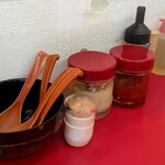 横浜ラーメン 相馬家 - 卓上味変調味料