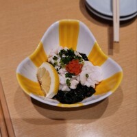 おたる政寿司 本店 - たちぽん(真鱈の白子ポン酢)
