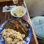 夏への扉 - チキンカレーセット