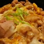 27641971 - 軍鶏親子丼　上