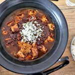 すが家 - 麻婆麺、ご飯を添えて！