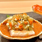 味ひろ - 香箱蟹　みっしりの外子、内子と味噌、蟹身はてんこ盛り！