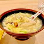 味ひろ - 松茸雑炊　沁みますなぁ