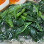 ラーメンみなみ - ほうれん草