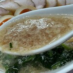 ラーメンみなみ - バリ旨スープ