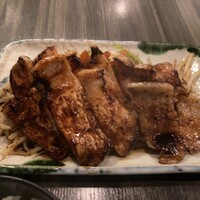 鉄板焼 東洋 - 豚しょうが焼き