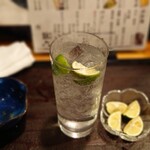 深川 まごろく - カボス焼酎ハイボール