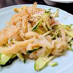 ラーメン屋 ガッツ - 中華クラゲ￥380