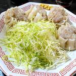 ラーメン屋 ガッツ - シュウマイ￥380