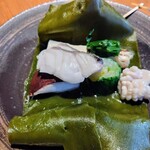 銀座ろくさん亭 - 鱈の松前蒸し