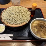 そば希彩 松のや - カレーつけ蕎麦中盛り1200円