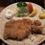 とんかつ かつせい - ロースかつ定食です。（2024年12月）