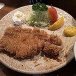 とんかつ かつせい - ロースかつ定食です。（2024年12月）