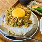 江南水餃店 - ご飯をパワーアップ！江南のキーマカレー