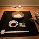 玉笑 - そばがきハーフ