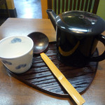 志美津や -  蕎麦湯の提供