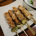 やきとり山平 - せせりにハラミ