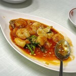 いとが - 海老のチリソース〔750円〕