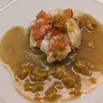 水の - プリップリの身と濃厚なミソのソース