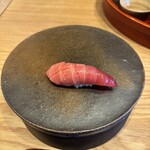すし処 ひさ田 - ミナミマグロ中トロ(天端) ☆虎河豚(下関産)吉野葛入りポン酢掛け