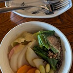 艸と手と水 - 昼食