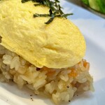喫茶キャンディラップ - 味噌バターチキンライスって？食べてみ！ぶっ飛ぶぞ！レベルでした。卵もね！