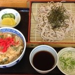 Oshokuji Nakahara -  お蕎麦＋ミニかき揚げ丼セット