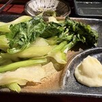 焼肉TABLEさんたま - セロリの浅漬け