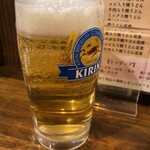 寺子屋 - 生ビール¥600-(2024/12/14)