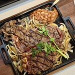 ステーキハウス スエ - Tボーンステーキ400ｇ