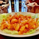 華正樓 - 20241212大海老のチリソース①