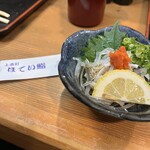 ほてい鮨 本店 - フグの湯引き