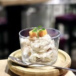 波へい - 柿の白和え