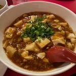 南海飯店 - 日替定食の麻婆豆腐