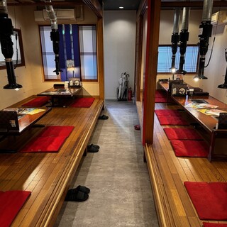 テーブル・座敷・個室・団体・旅行会社様すべてに対応可能！