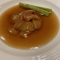 崎陽軒本店 嘉宮 - フカヒレの旨煮　ソースもたっぷりいただきました