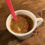 ローラーコースト - ガンボスープ500円