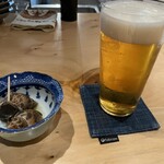 こたつ ねこ - お通しのバイ貝