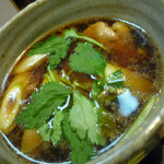 志美津や -  鴨せいろ（粗挽きせいろ）ズームアップ