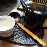 志美津や -  蕎麦湯