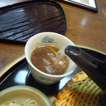 志美津や -  蕎麦湯