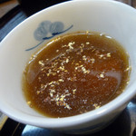 志美津や -  蕎麦湯割りを楽しむ